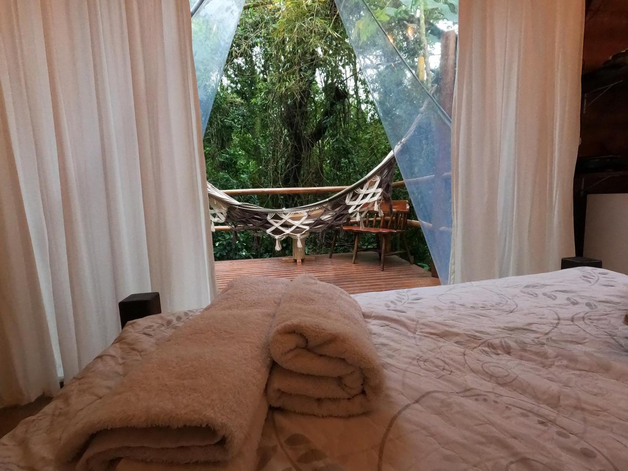 Bangalo Na Acqua Jungle Lodge Abraão Eksteriør bilde
